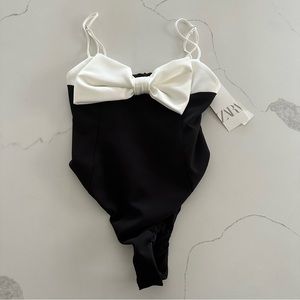 Zara Bow Bodysuit